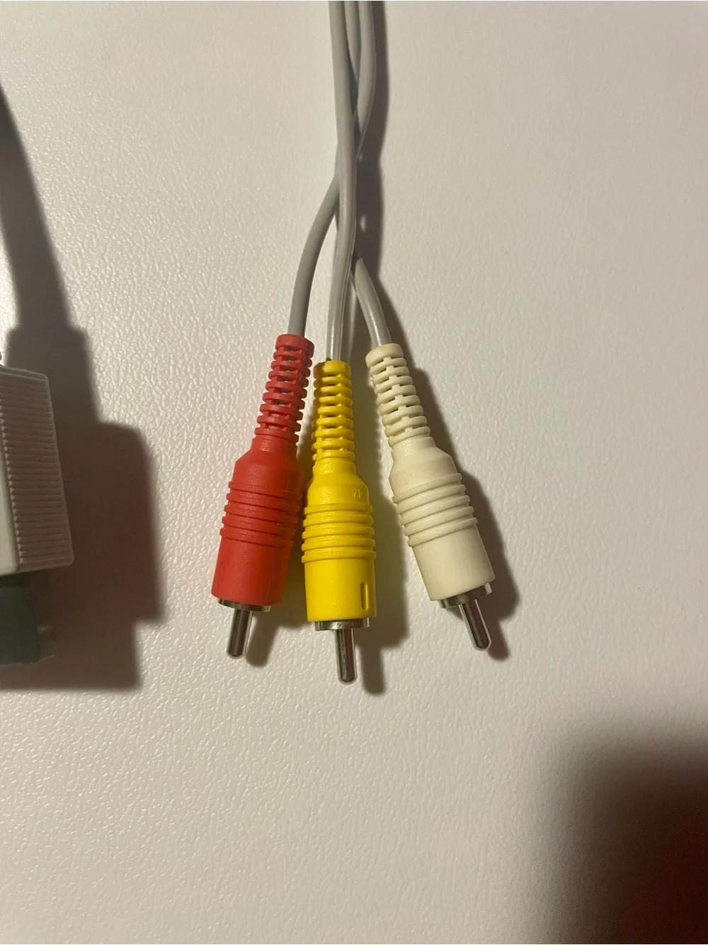 Original Nintendo Wii AV Cable RVL-009 Video Audio Cord OEM TESTED WORKING